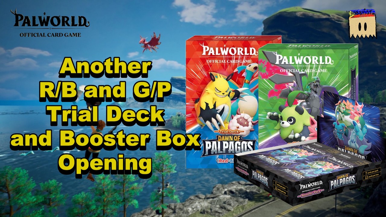 Palworld TCG: Set 1 TD and Booster Box opening again! - YouTube