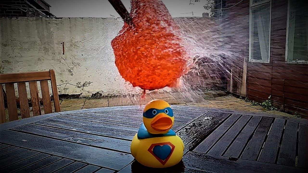 Impressive Water Balloons Slow Motion Effects YouTube
