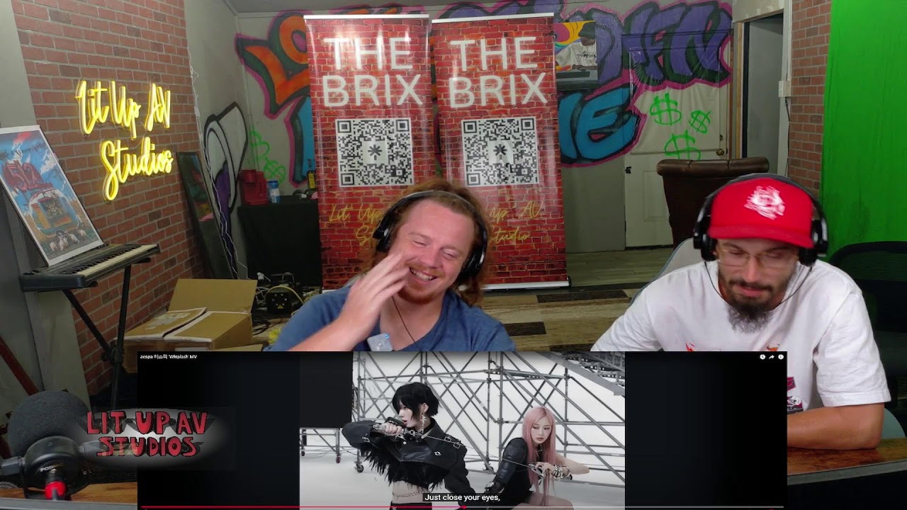 Lit Up AV Reactions: aespa 에스파 'Whiplash' MV