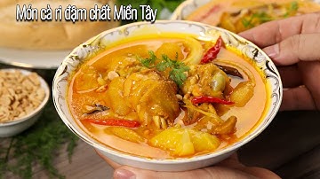 Không Ngờ Cà Ri Gà Nấu Với Củ Mì Lại Ngon Đến Vậy