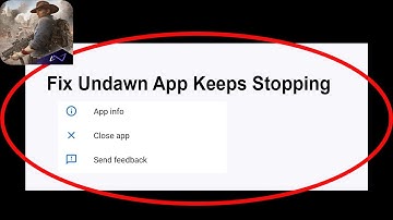Fix Undawn App Keeps Stopping | Undawn App Crash Issue | Undawn App | PSA 24
