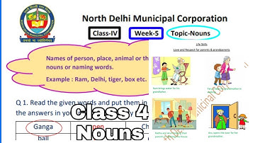 Worksheet 5 class 4 English date 1st july @Mddaud