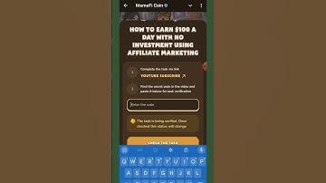 How to Earn $100 a Day with No Investment Using Affiliate Marketing | MemeFi | MemeFi Code |