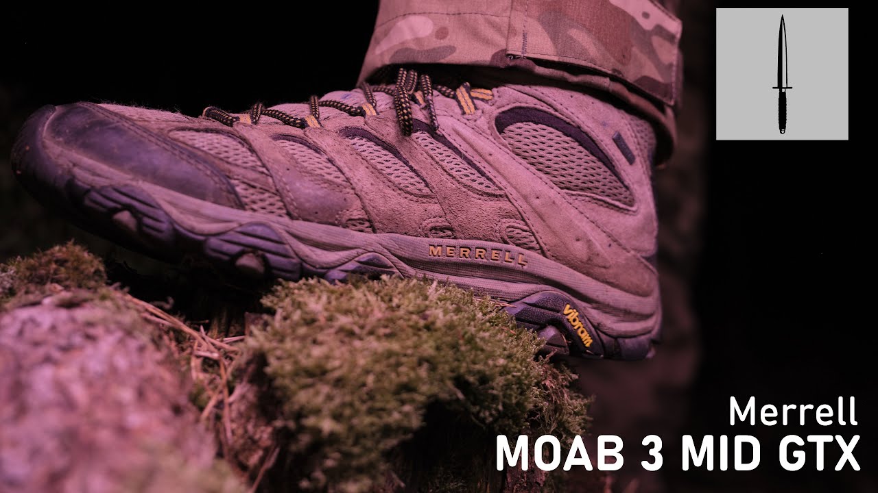 Verlässliche Stiefel für Einsatzkräfte // Merrell MOAB 3 GTX
