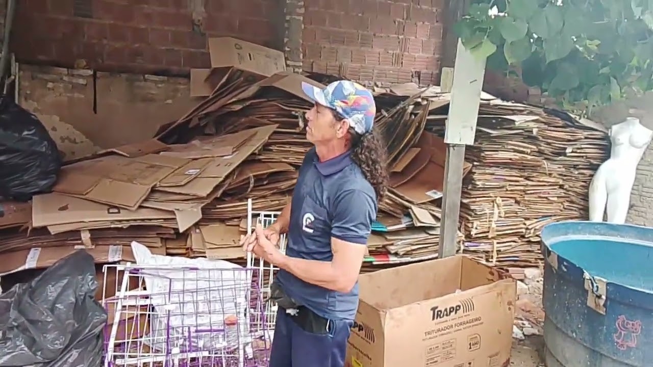 Mostrando minha carreta de trabalho 