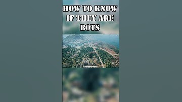 HOW TO KNOW IF THEY ARE BOTS (AI) #shorts #pubgshorts #pubg
