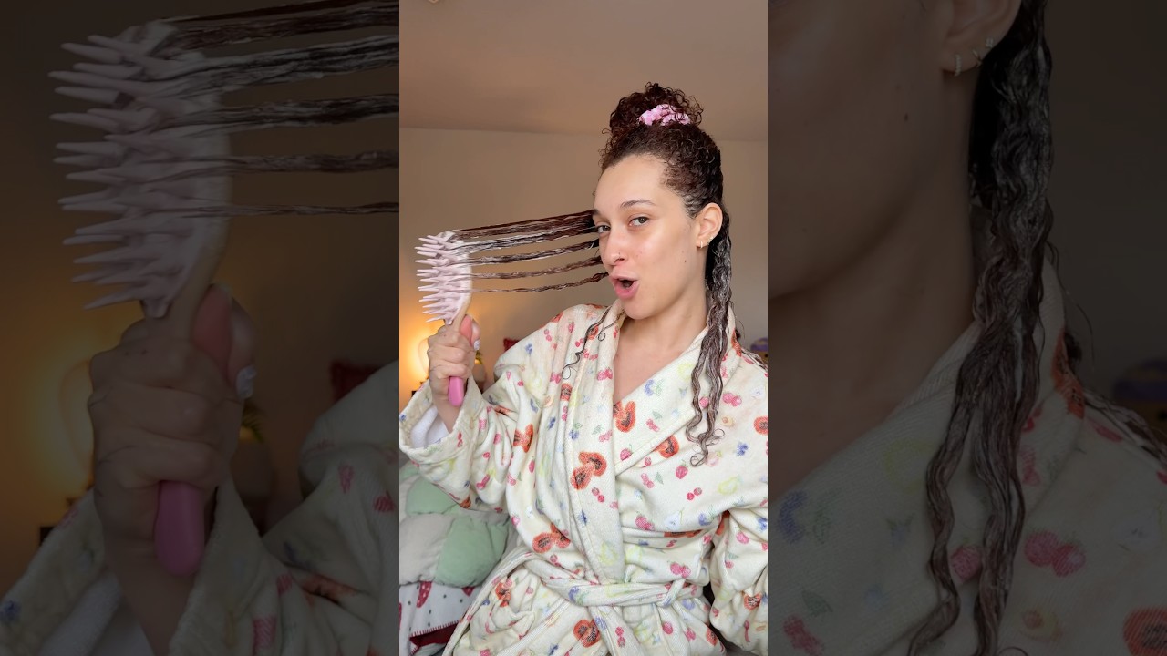 TRYING THE VIRAL CAKE HAIR ROUTINE!! 