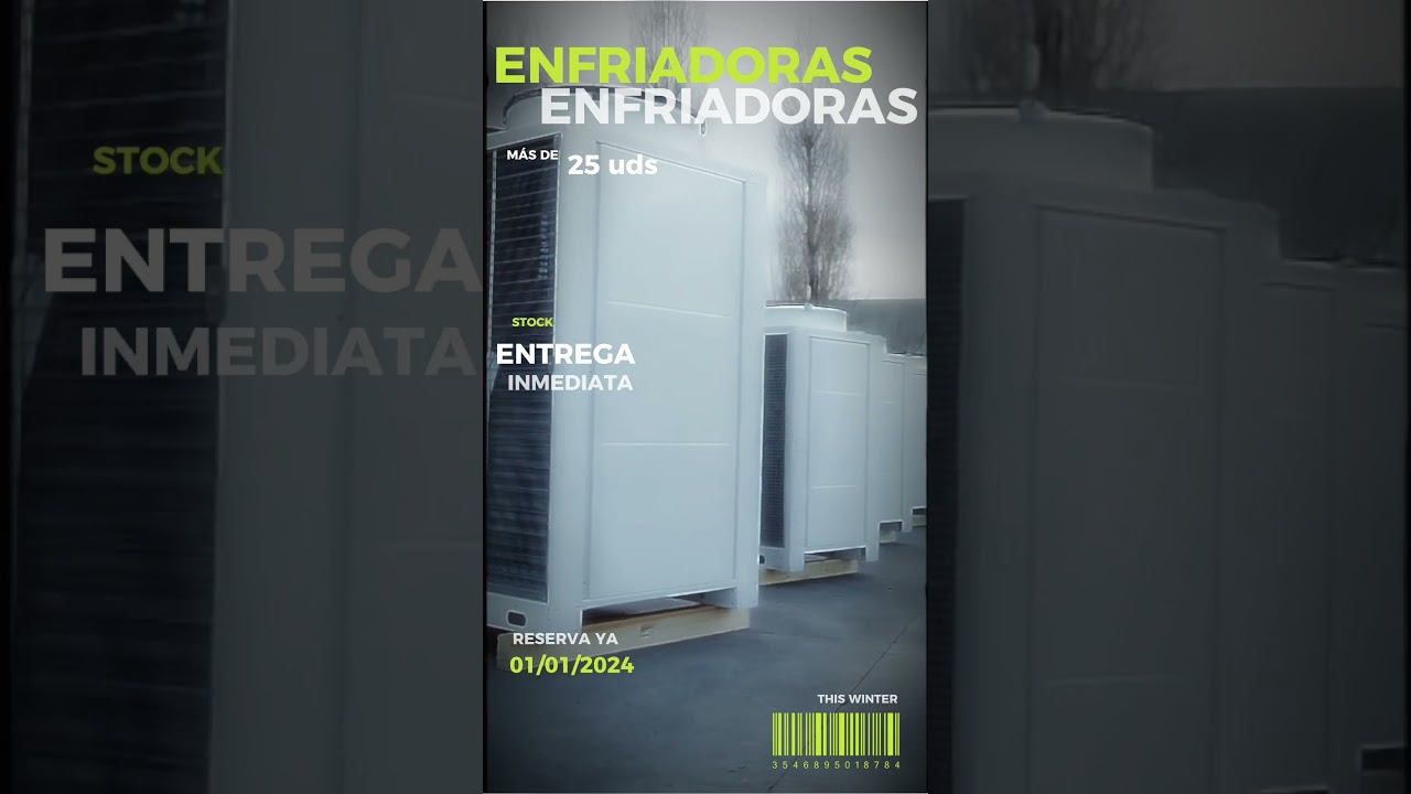 |STOCK| Descubre las Nuevas ENFRIADORAS Condensadas por Aire de EQUIFAB  ✔️​ 