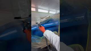 PARTE 4 APLICANDO BARNIZ #3m #automobile #glasurit #painting #fyp #viral