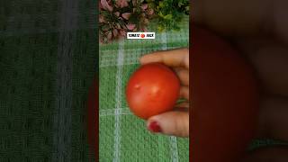 New Tomato 🍅 Kitchen Hack 👍🏻 #viral #tomato #kitchenhacks #trending #tips #shortfeed #shorts