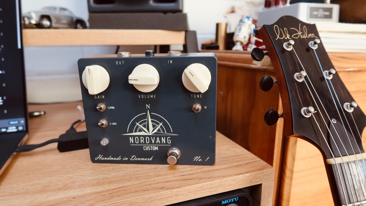 Nordvang Custom No.1 Overdrive Pedal demo - Adam Miller - Nik Huber Rietbergen Guitar