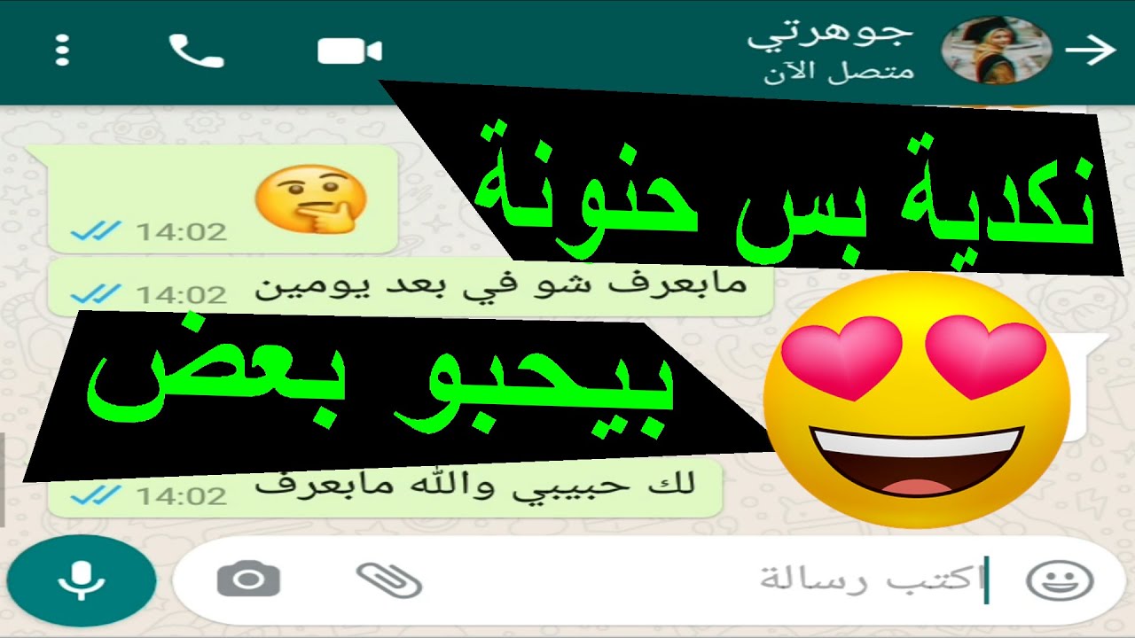 نكدية وبتغار عليه بس حنونة ومابيقدر يبعد عنها بيحبو بعض