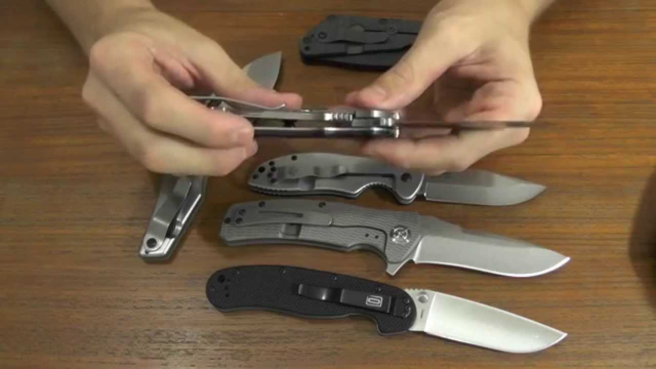 Unboxing Strider SmF, Strider SJ-75, Reate Horizon-B, ZT550, Kershaw Emerson, Ontario RAT1 assisted