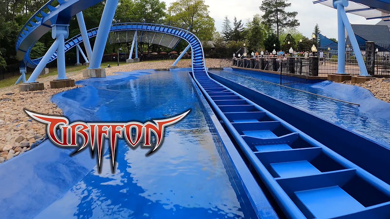 Griffon [4K] Front Seat POV Busch Gardens Williamsburg YouTube