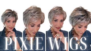 PIXIE WIGS | 2 NEW Styles | TESS wig | TIFFANY HT | COMPARISON Wig Review | How Are They DIFFERENT?