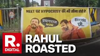 Full Drake Meme Posters ROAST Rahul: Why Is He Skipping Jharkhand Amid Students' Protest Update