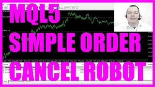 Celebrity MQL5 TUTORIAL - SIMPLE ORDER CANCEL ROBOT Profile