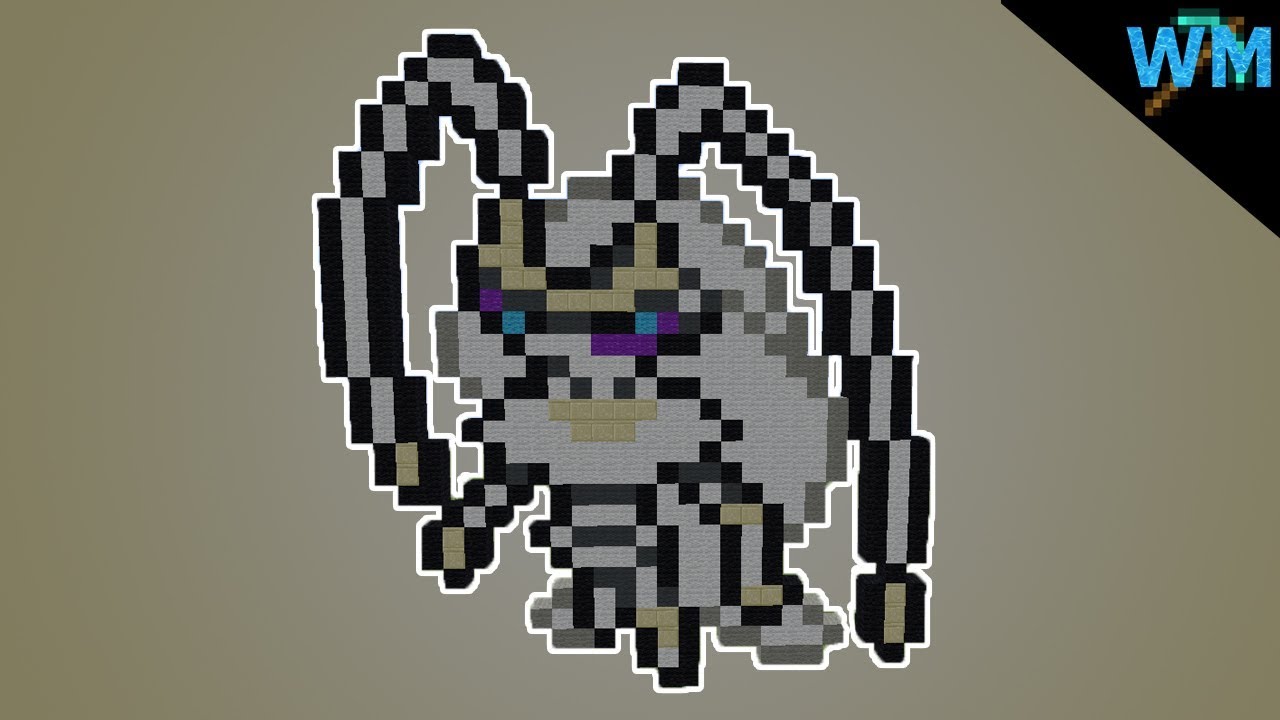 Pheromosa (Pokemon) 3D Art Minecraft Map