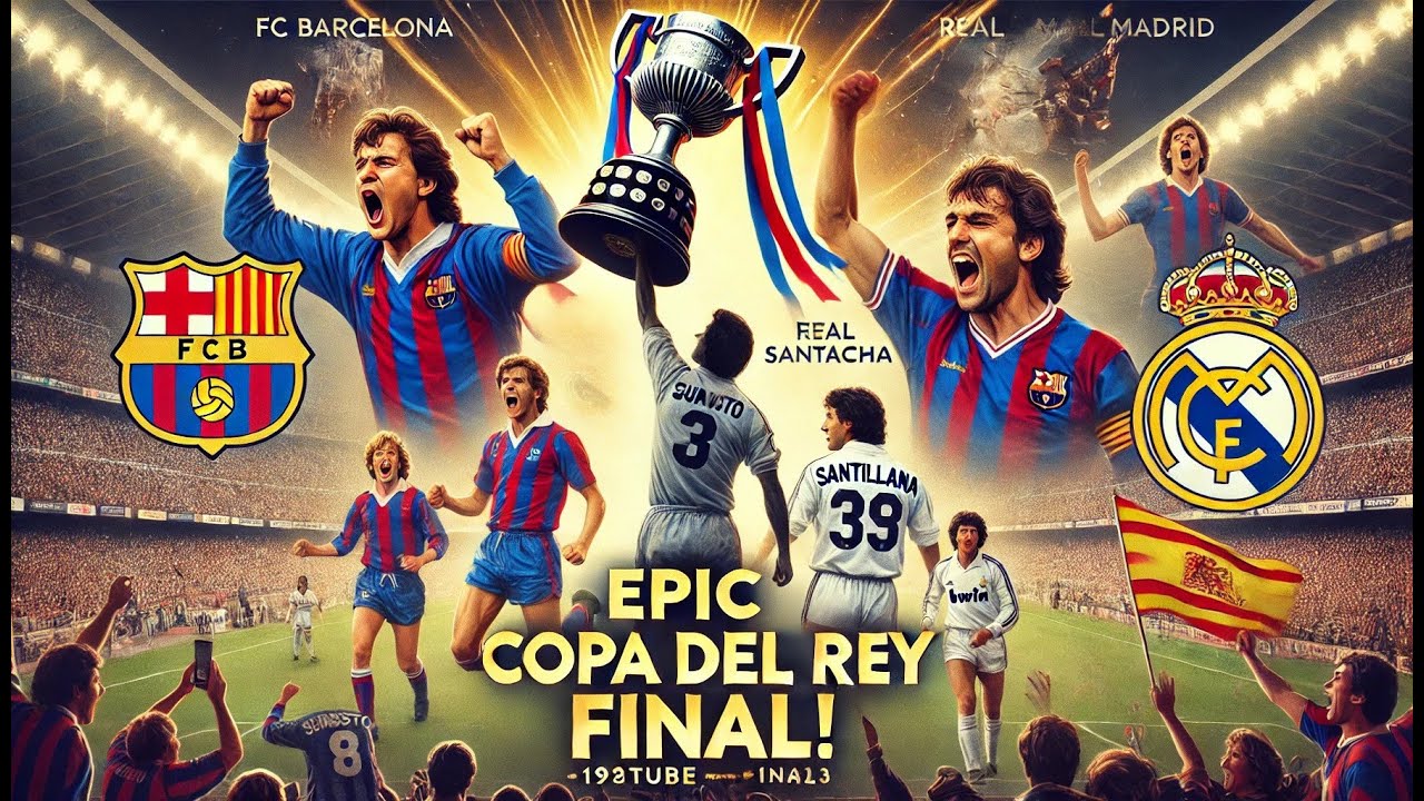 FC Barcelona vs. Real Madrid | Full Match | Copa del Rey Final | 1982-83