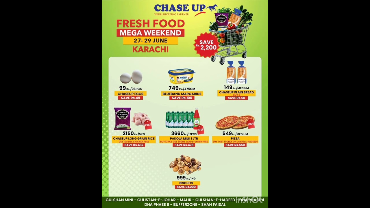 Chase Up Offers till 29 June 25