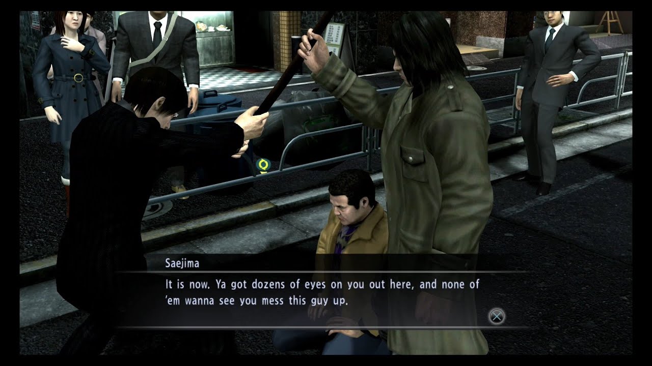 Yakuza 4 Remastered Substory Old Yakuza, New Tricks YouTube