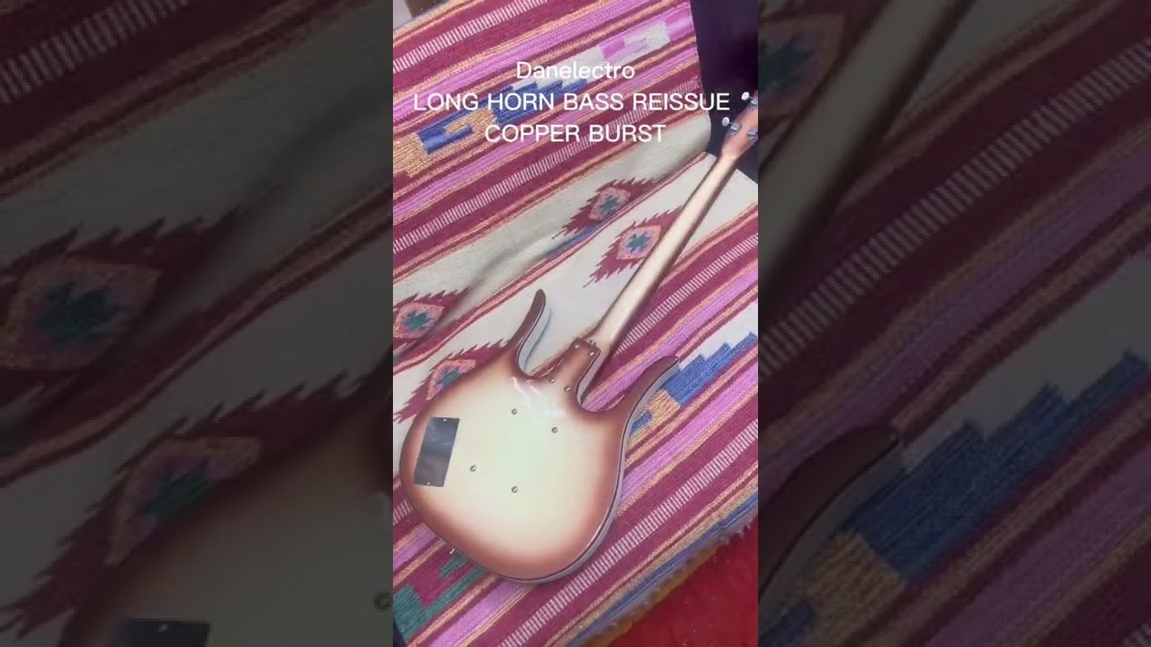 DANELECTRO LONGHORN BASS COB【GOODNESSGUITARS 】
