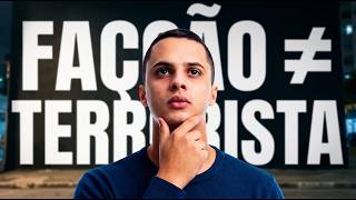 CHAMAR FACÇÃO DE TERRORISTA NÃO VAI RESOLVER NADA