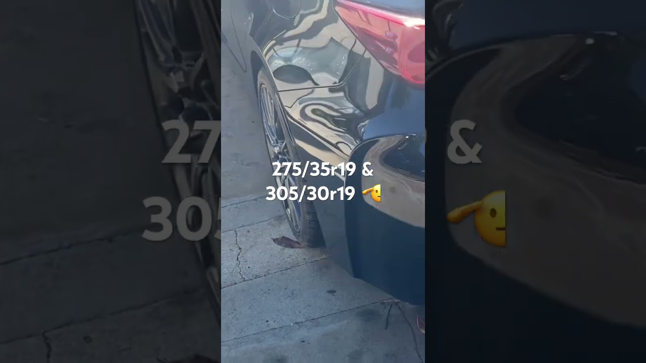 Lexus RC-F 1st gen 275/35 & 305/30 set up! Thanks to 