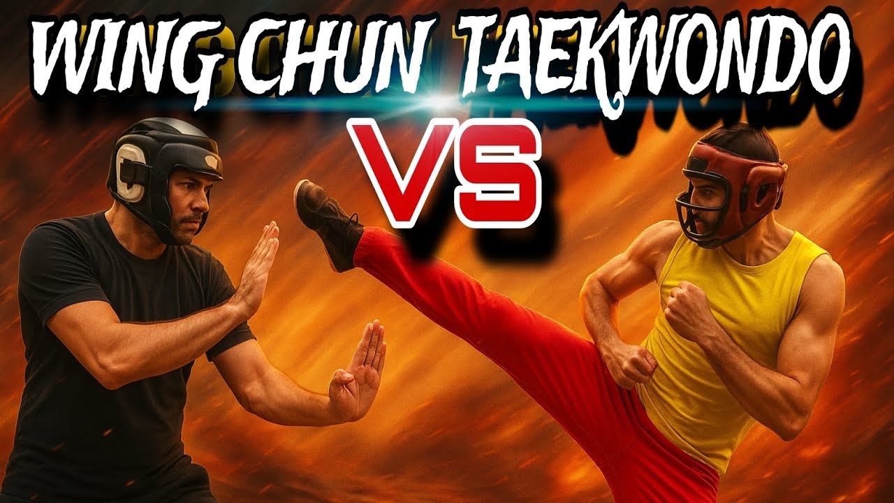 WING CHUN x TAEKWONDO |Real Fight