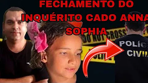 caso Anna Sophia: relatório final da pc no caso Sophia foi enviado a justiça 😥@CidadeAlertaRecord