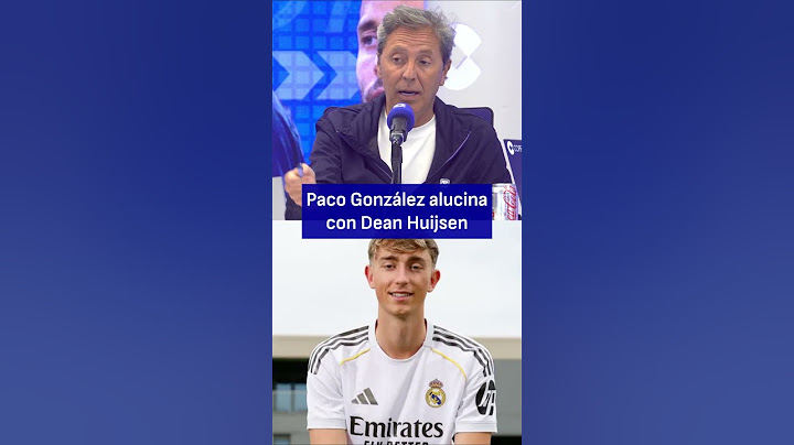 Paco González alucina con Huijsen: "El mejor central" | El Partidazo de COPE
