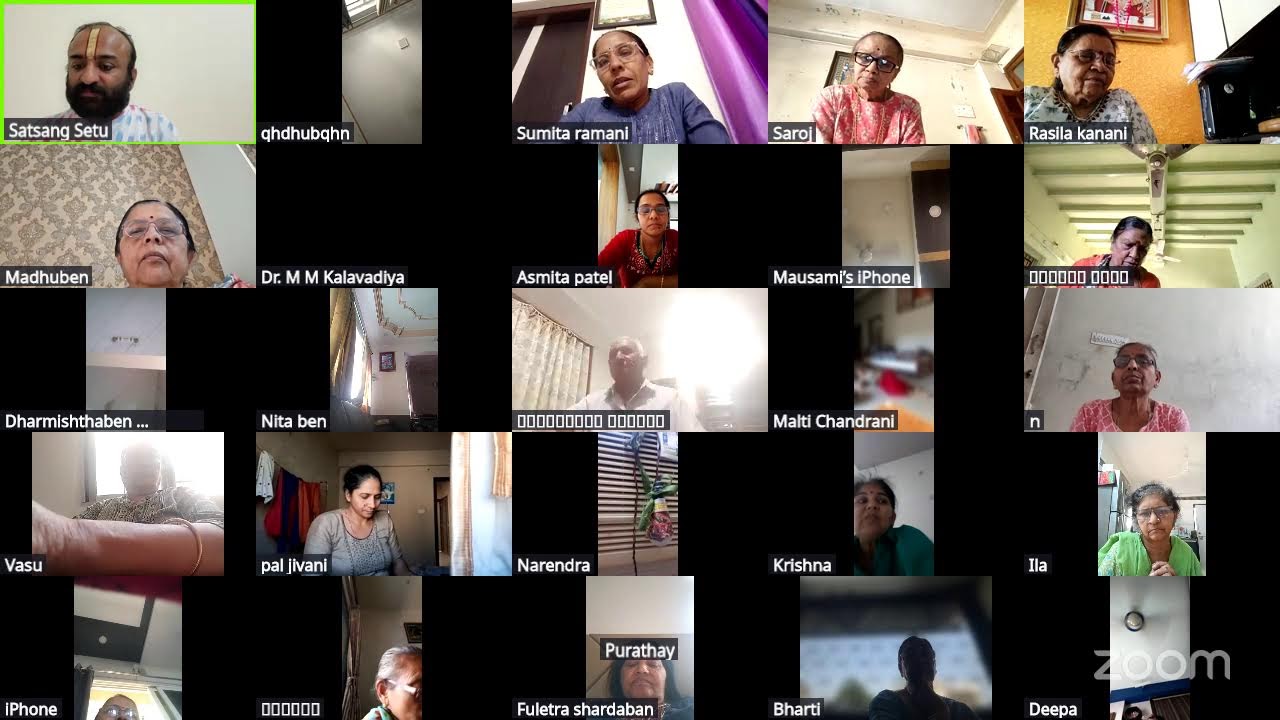 Satsang setu india Friday class(NirodhLaxanam)