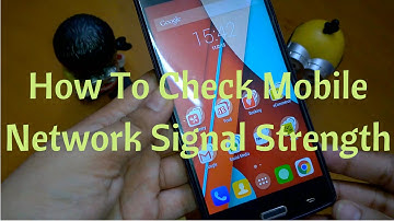 How To Check Mobile Network Signal Strength on Android (Non Rooted Device)