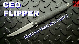 CRKT CEO Flipper - Full Review With Close-Ups