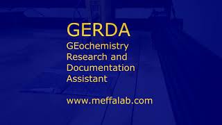 GERDA - GEochemical Research and Documentation Assistant