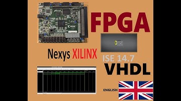 Programming FPGA with ISE 14.7 and NEXYS Xilinx board using VHDL