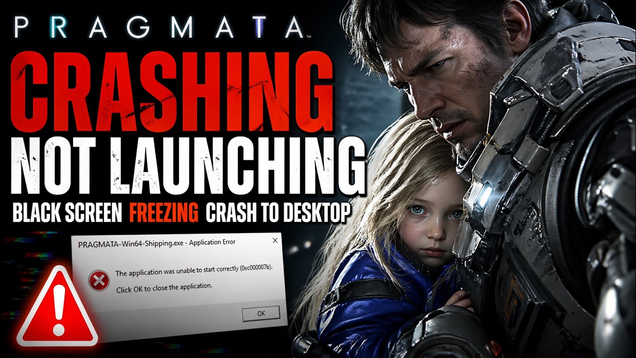 PRAGMATA Crash Fix PC | Not Launching, Black Screen, Freezing & Startup ...