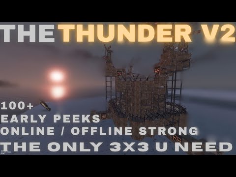The Thunder V2: 6-8 Man Clan Base Design