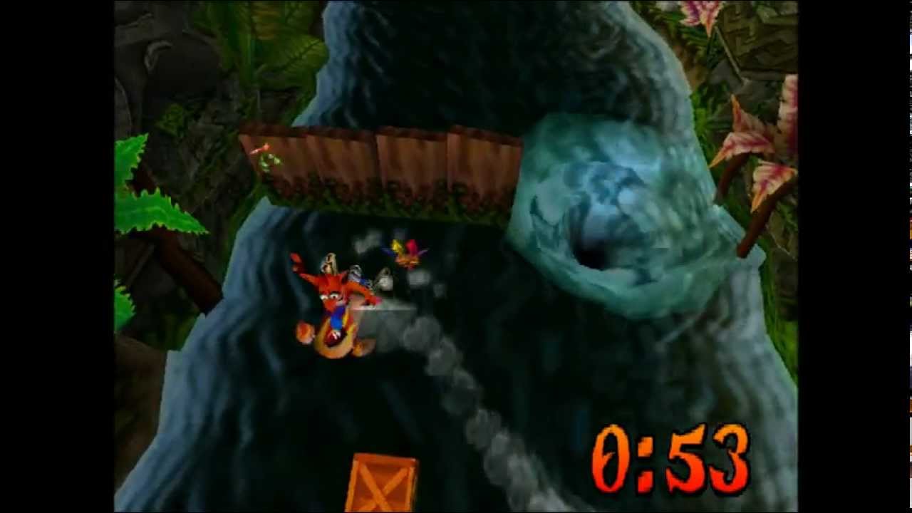 Crash Bandicoot 2 - Plant Food: Clear Gem [All Gems Walkthrough]