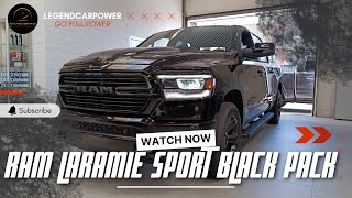 2023 RAM 1500 Laramie Sport Black Pack