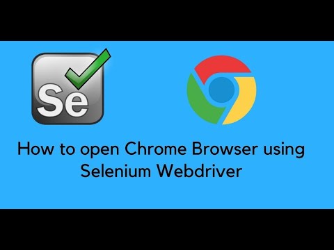 how to open chrome using selenium and save page source python | selenium se chrome kese open kare
