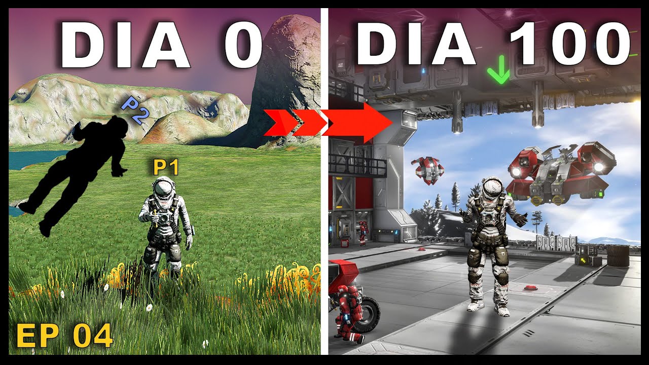 CRIANDO A CIDADE COM O CHAT - EP 4 - SPACE ENGINEERS - YouTube