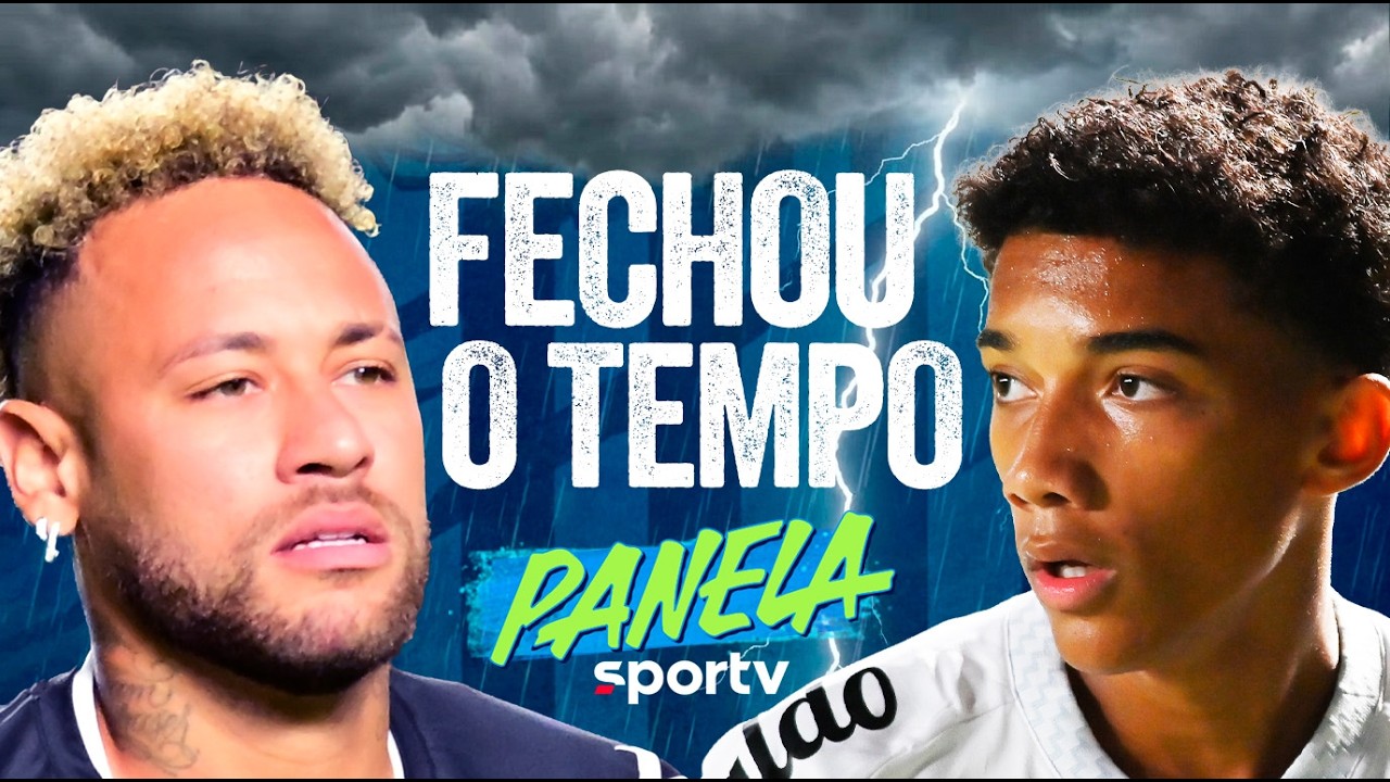 AO VIVO! TRETA ENTRE NEYMAR E ROBINHO JR! | VASCO EMPATA COM FLAMENGO NO ÚLTIMO MINUTO! | Panela