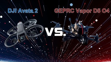 uncomparable comparison + Freestyle + reviewing the DJI Avata 2 VS. GEPRC Vapor D5 O4 Pro PNP GPS
