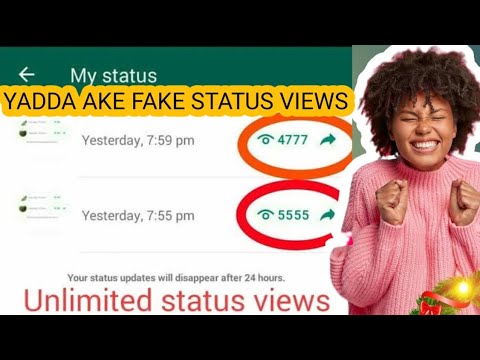 Yadda ake hada fake status views a WhatsApp cikin sauki