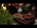 Korean Mini Food/비오는 날 부추 장떡, 도토리 묵(ft막걸리)/매작과/Miniature cooking/미니어처 요리
