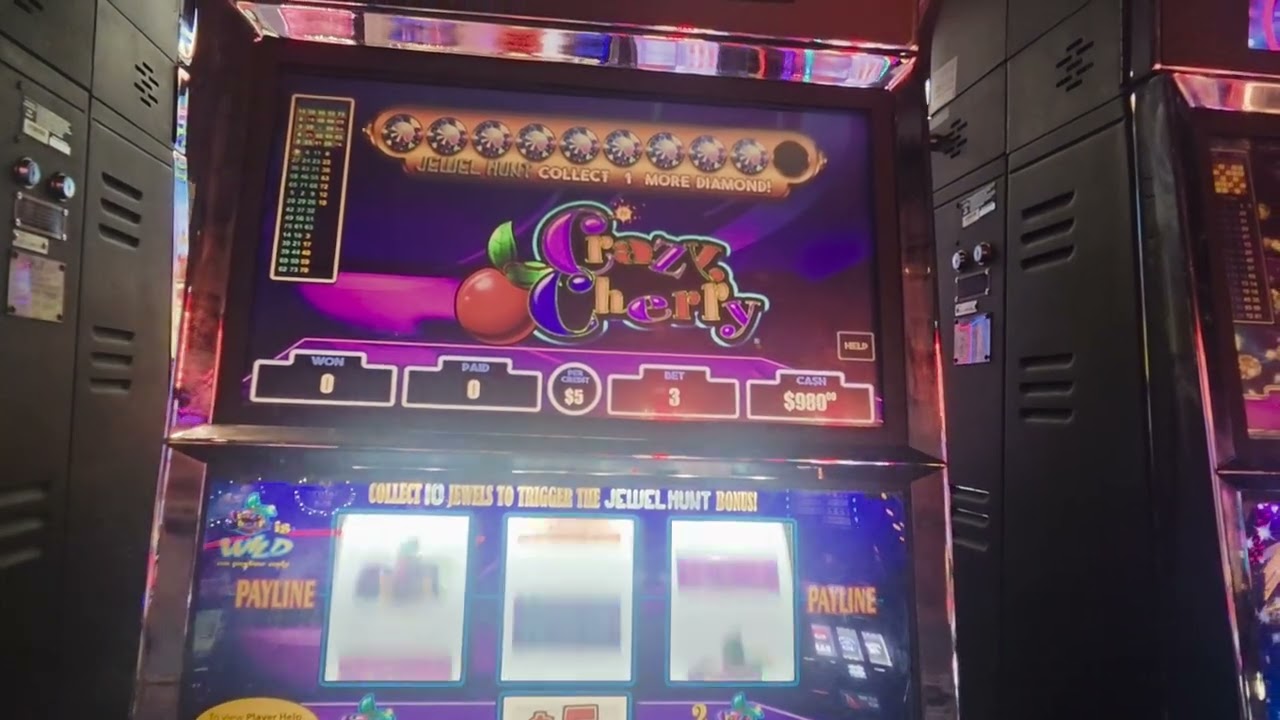 High Limit Crazy Cherry/Pieces of Eight/It's payback time. $5-$30 bets.