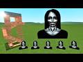 Kuchisake Onna VS Towers in Garry's Mod