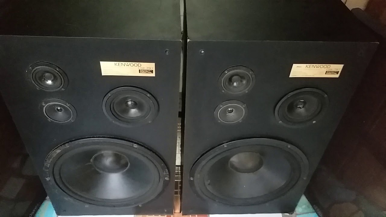 Speker kenwood LSK 797 u.s.a 15ins - YouTube