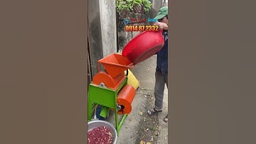 #Short Khách  hàng sử dụng máy bóc vỏ lạc 1 quạt gió Bình Quân